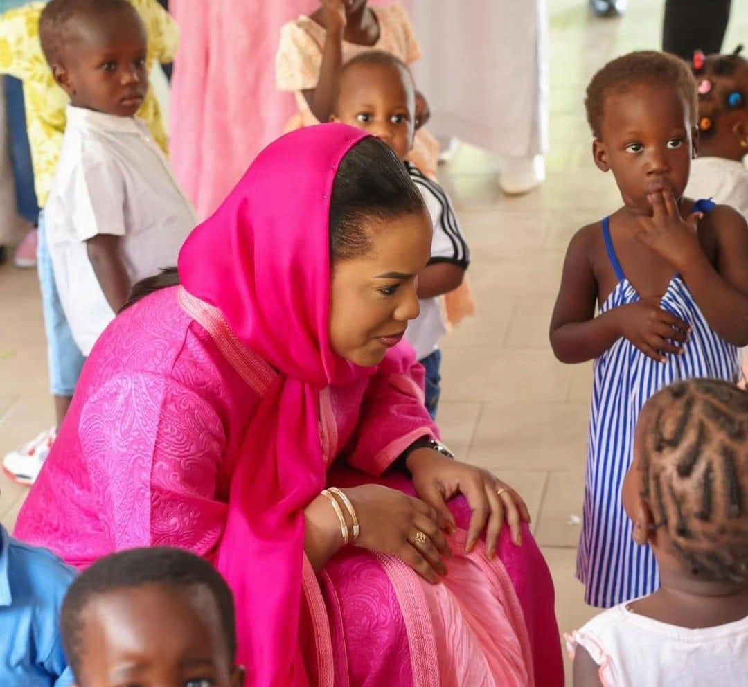 Absa Faye à la pouponnière de Mbour - echodefem.com