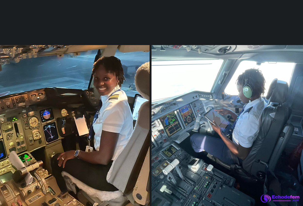 Khady Djibril Ndiaye, la sénégalaise pilote de ligne chez Delta Air Lines - Echodefem.com